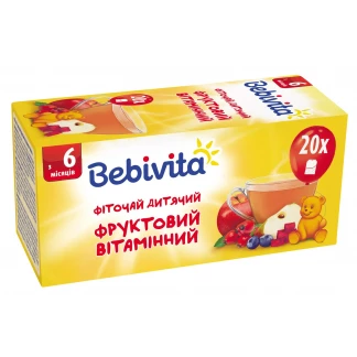 Фіточай Bebivita (Бебівіта) вітамінний фруктовий 30 г-1