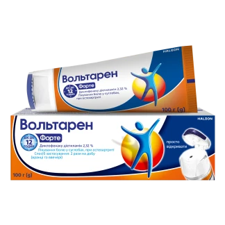 ВОЛЬТАРЕН Форте емульгель 2,32% по 100г у тубі-0