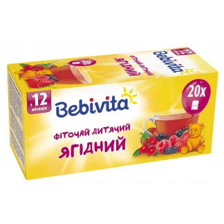 Фіточай Bebivita (Бебівіта) ягідний 30 г-0