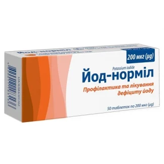 ЙОД-Нормил таблетки по 200мкг №50-0
