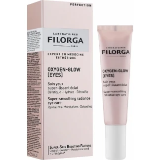 Засіб для контуру очей Filorga (Філорга) Oxygen-Glow eyes для розгладження зморшок 15 мл-0