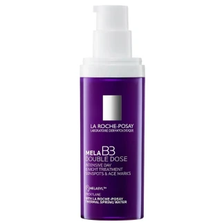 Средство La Roche-Posay (Ля Рош-Позе) Mela B3 интенсивное двойное действие для коррекции солнечных и возрастных пигментных пятен и потери упругости кожи 40мл-0