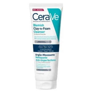 Засіб очищувальний CeraVe (СераВе) з глиною мультифункціональний для шкіри обличчя схильної до недосконалостей 118мл-1