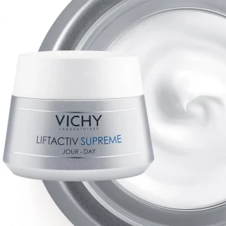Засіб Vichy (Віши) Liftactiv Supreme Day Dry Skin тривалої корекція зморшок пружність шкіри для сухої шкіри 50 мл-2