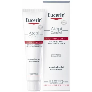 Крем Eucerin (Еуцерин) AtopiControl Acute Care Cream заспокійливий для атопічною шкіри 40 мл (63174)-0