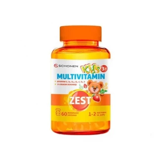 Вітаміни ZEST (Зест) Kids Мультивітамін пастилки жувальні №60-0