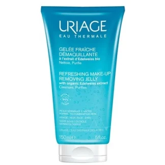 Желе для снятия макияжа Uriage (Урьяж) Eau Thermale освежающее 150мл-0