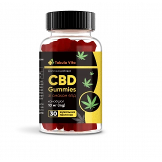 Желейки CBD Tabula Vita (Табула Віта) пастилки жувальні зі смаком ягід №30-0