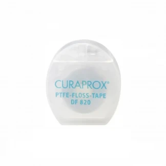 Зубна нитка Curaprox (Курапрокс) тефлонова з хлоргексидином 5м (DF820-mini)-0