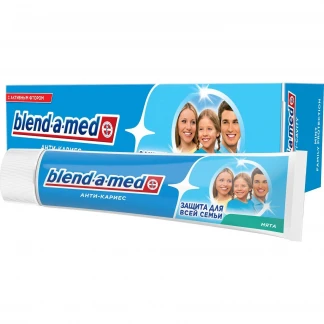 Зубна паста Blend-a-Med (Бленд-а-Мед) Анти-карієс сімейний захист75мл-0