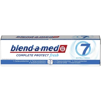 Зубна паста Blend-a-Med (Бленд-а-мед) компліт екстрасвіжість 75мл-0