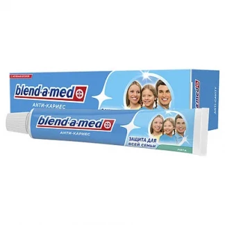 Зубна паста Blend-A-Med (Бленд-А-Мед) Mild Fresh Анти-карієс 100мл-3