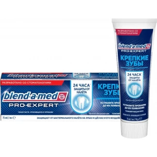Зубная паста  Blend-a-Med (Бленд-а-Мед) Pro Expert крепкие зубы 75мл-0