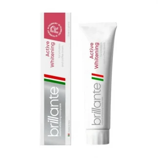 Зубная паста Brillante Active Whitening для курильщиков и ценителей кофе 75мл-0