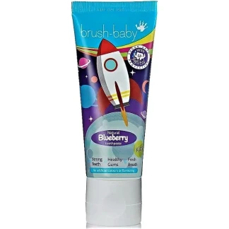 Зубна паста Brush-Baby (Браш-Бейбі) Blueberry Rocket Toothpaste 50мл-0
