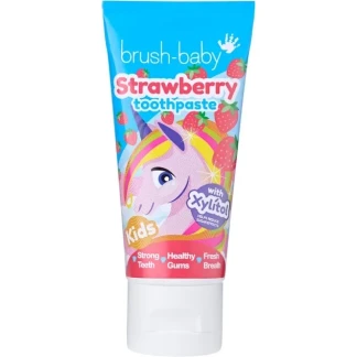 Зубна паста Brush-Baby (Браш-Бейбі) Strawberry Unicorn Toothpaste 50мл-0