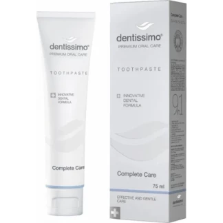 Зубна паста Dentissimo (Дентіссімо) Комплет кар 75мл-0