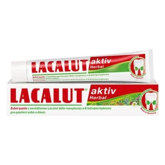 Зубна паста Lacalut (Лакалут) Active Herbal 75мл-1