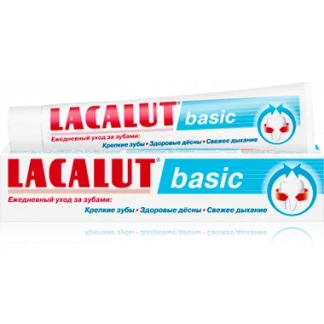 Зубна паста Lacalut (Лакалут) Basic 75 мл-0