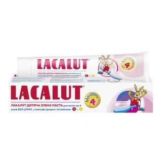 Зубная паста Lacalut (Лакалут) детская до 4 лет 50мл-0