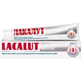 Зубна паста Lacalut (Лакалут) White 50 мл-0