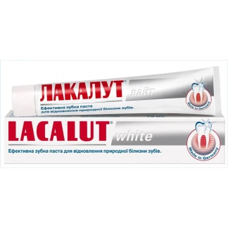 Зубная паста Lacalut White, 75 мл-0