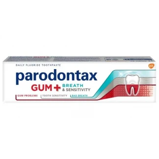 Зубна паста Parodontax (Пародонтакс) Захист Ясен + Свіжий Подих і Чутливість Зубів 75мл-0