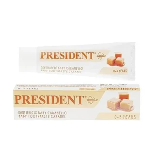 Зубная паста President (Президент) Baby Caramel 0-3р. 30мл-0