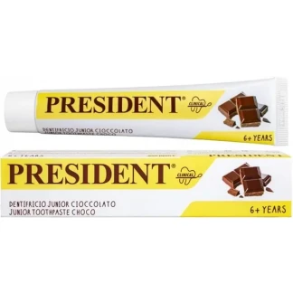 Зубная паста President (Президент) Junior Choco 6+р. 50мл-0