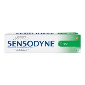 Зубная паста Sensodyne-F (Сенсодин) с фтором 50мл-0