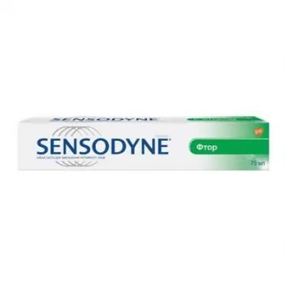 Зубная паста Sensodyne-F (Сенсодин) с фтором 75мл-0