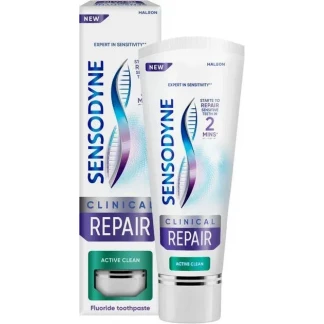Зубна паста Sensodyne (Сенсодин) Клінічне Відновлення 75мл Зубна паста Sensodyne (Сенсодин) Клінічне Відновлення 75мл-0