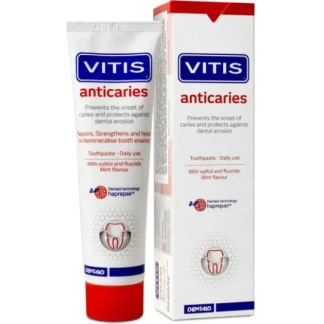 Зубна паста Vitis (Вітіс) Антикарієс 100мл-0