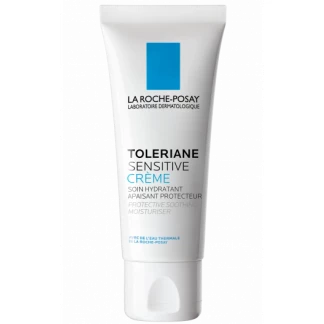 Крем La Roche Posay (Ля Рош-Позе) Tolerane Sensitive Cream увлажняющий пребиотический для защиты и успокоения нормальной и комбинированной кожи лица 40 мл-0