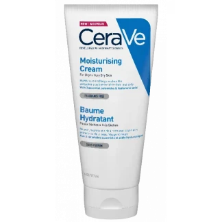 Крем CeraVe (Сераве) зволожуючий для сухої та дуже сухої шкіри обличчя та тіла 177мл-1