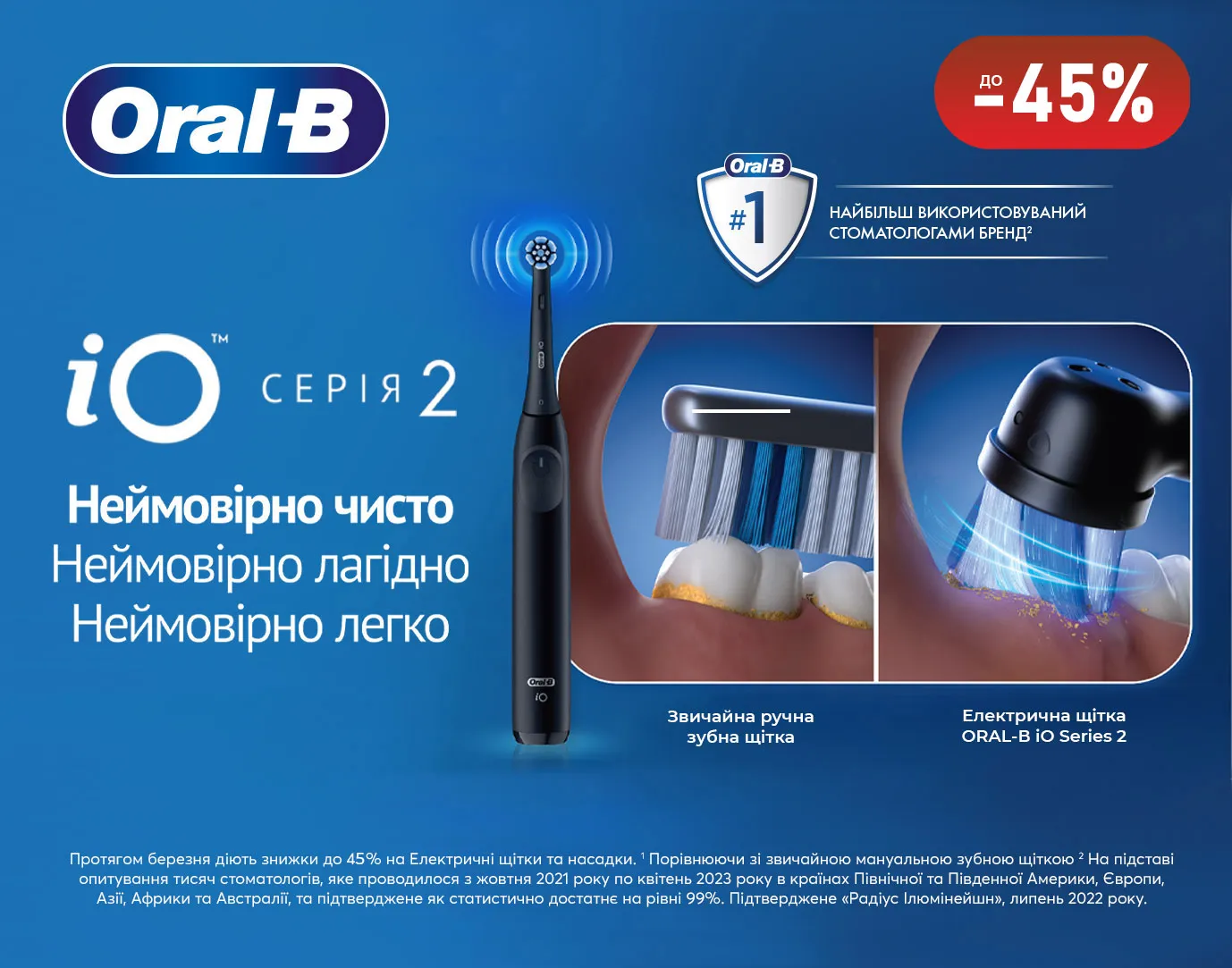 Акція березень електричні Oral-B