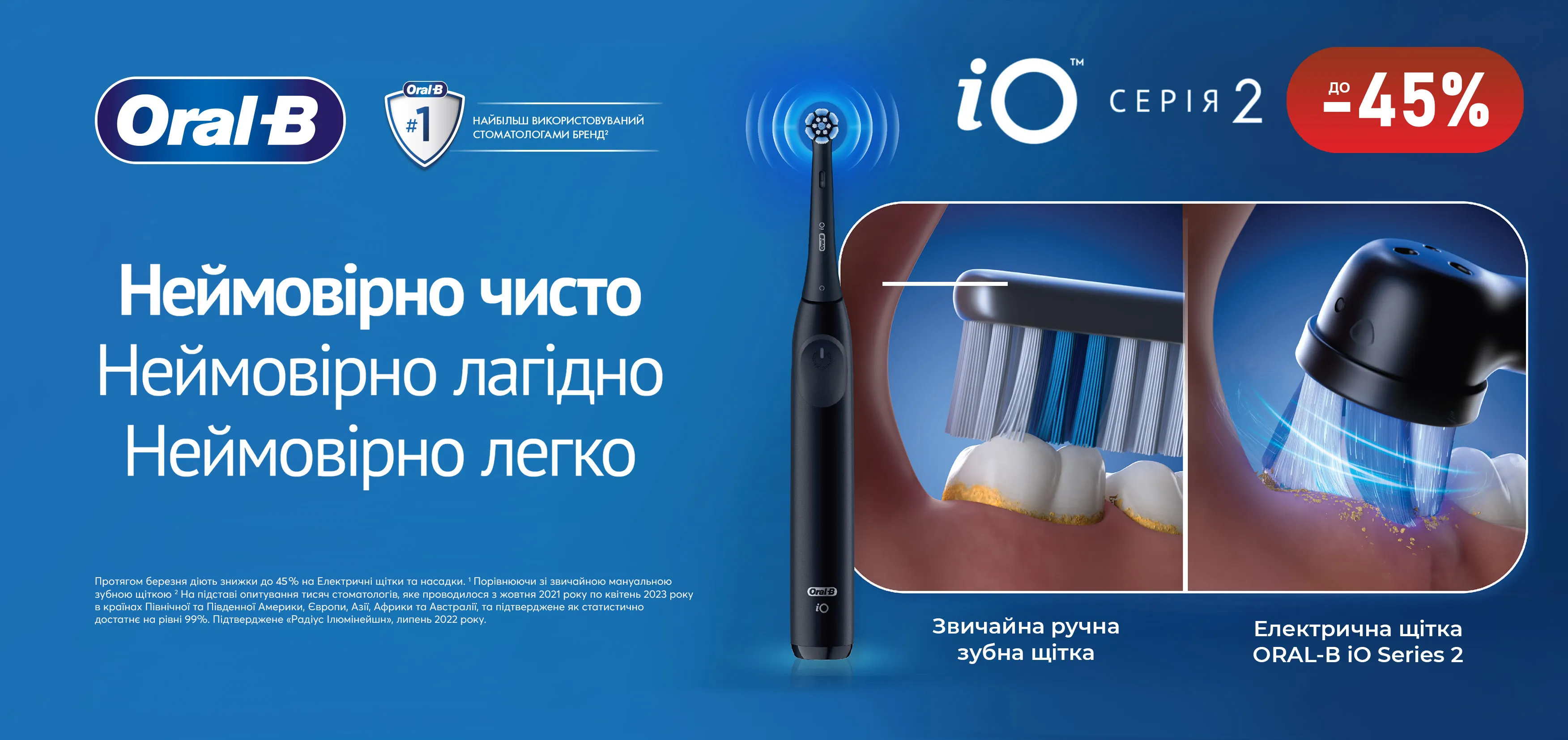 Акція березень електричні Oral-B