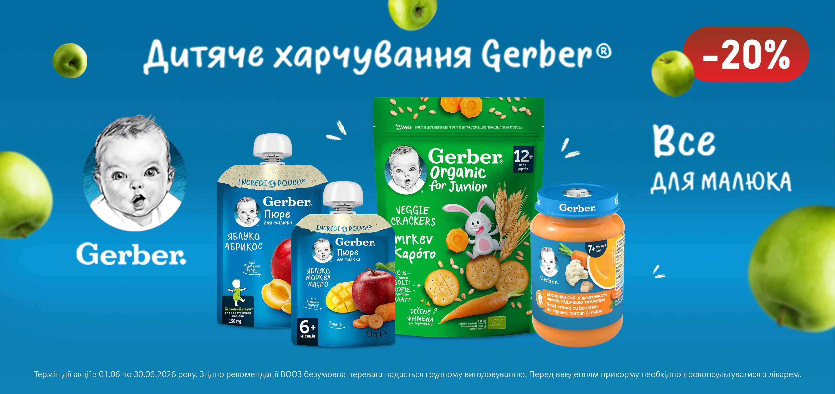 Акція червень Gerber