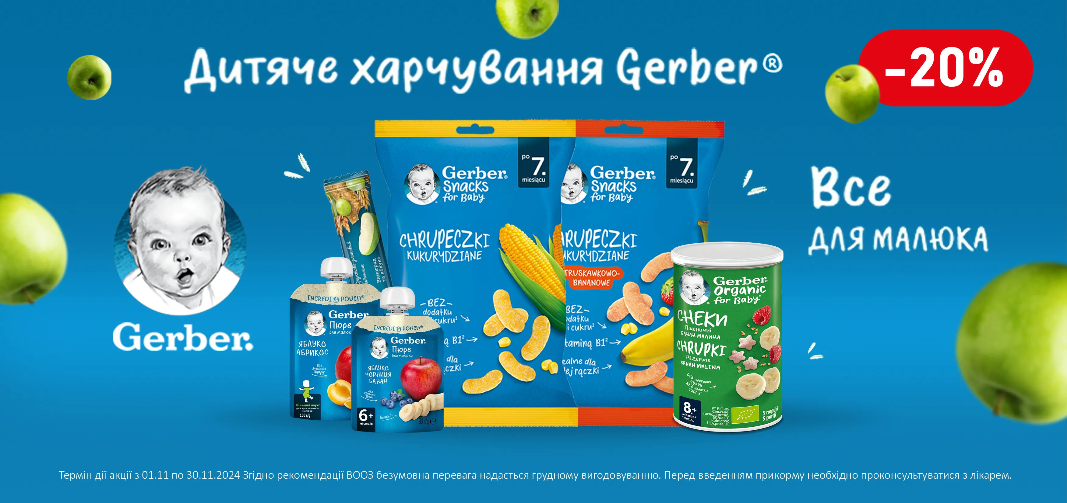 Акція грудень Gerber