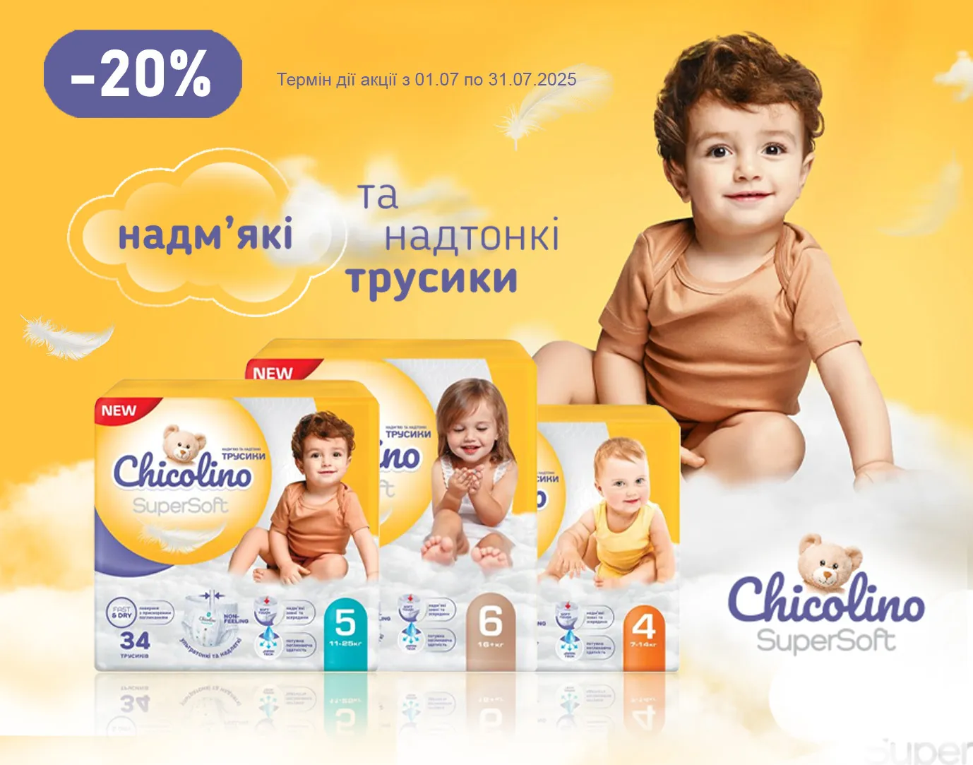 Акція липень Chicolino