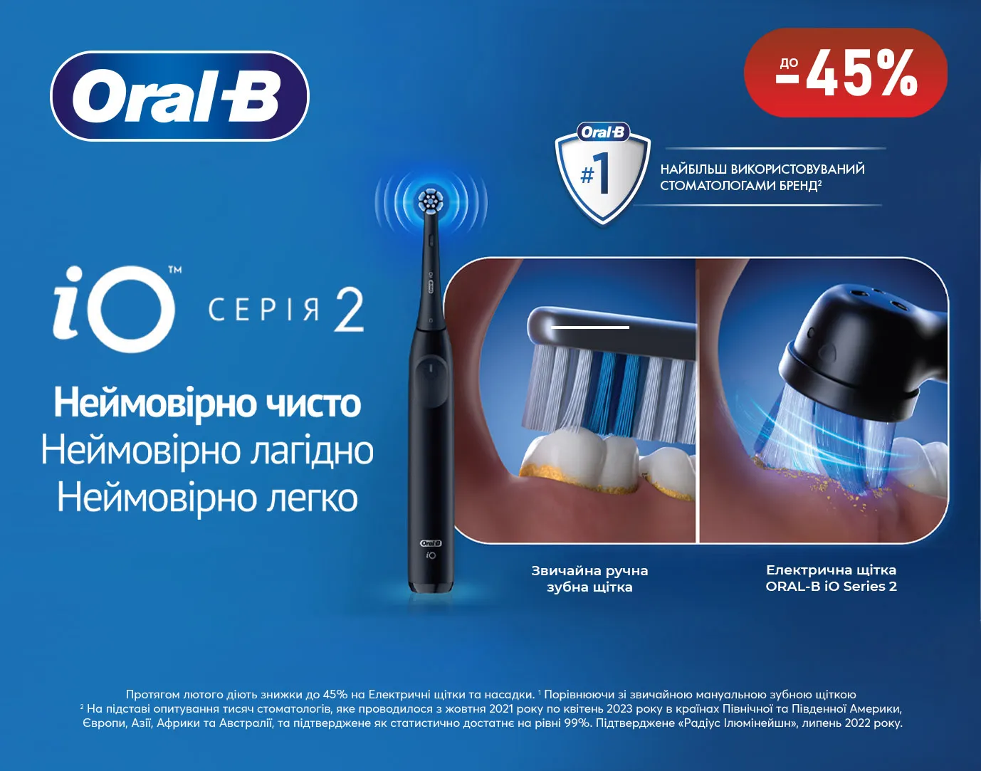 Акція лютий Oral-B Електричні