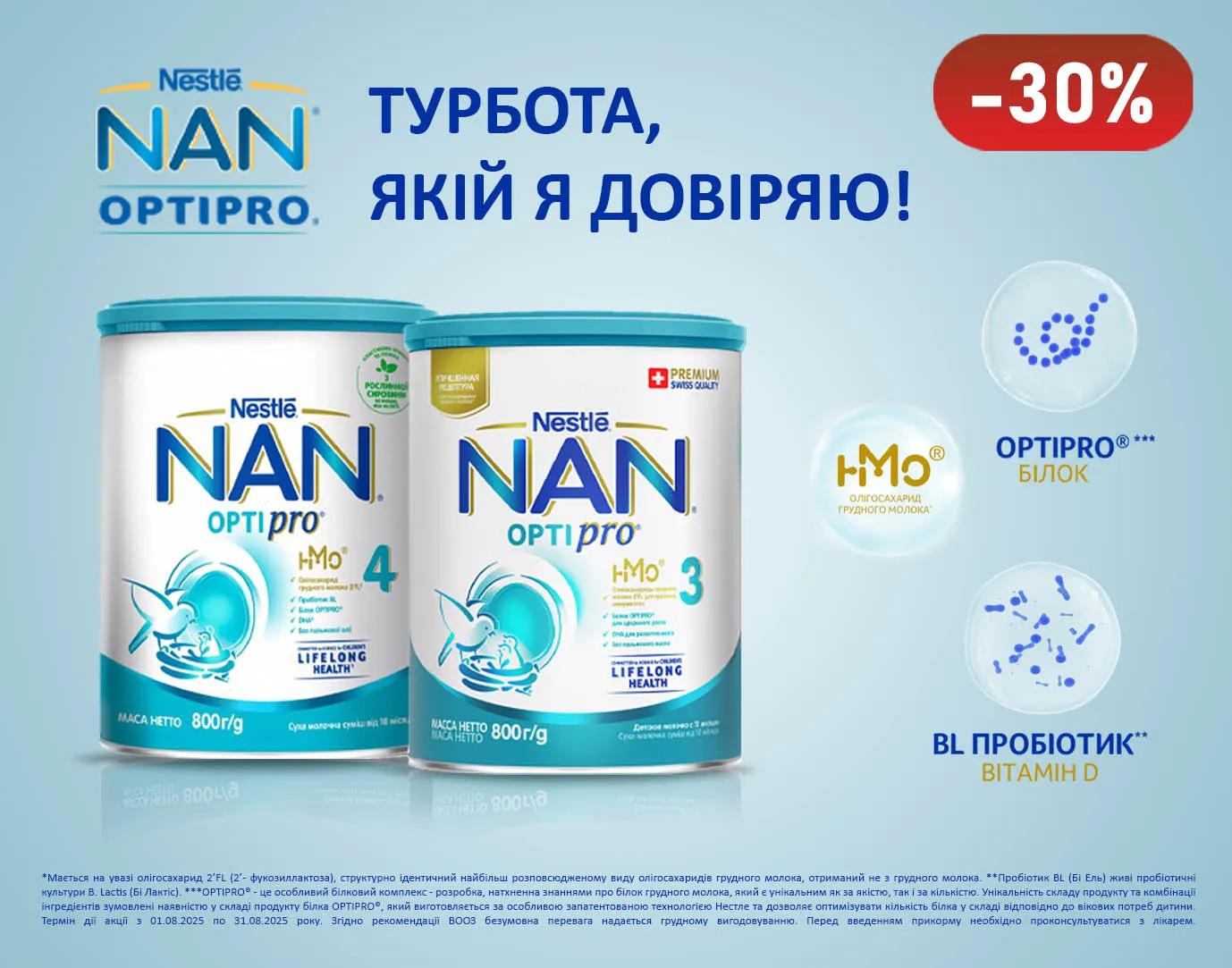 Акція серпень NAN