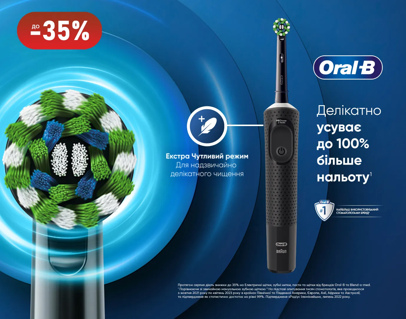 Акція серпень Oral-B і Blend-a-med