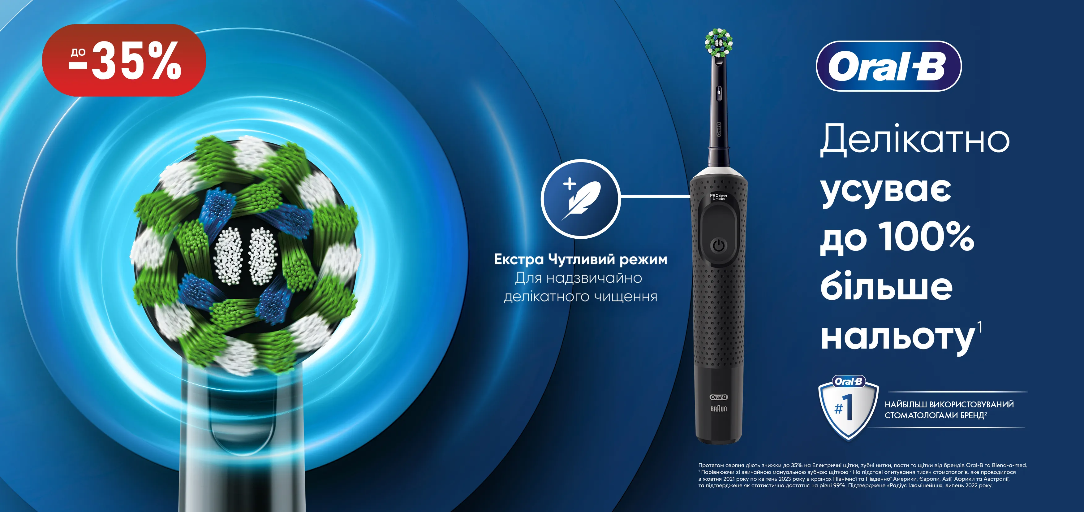 Акція серпень Oral-B і Blend-a-med